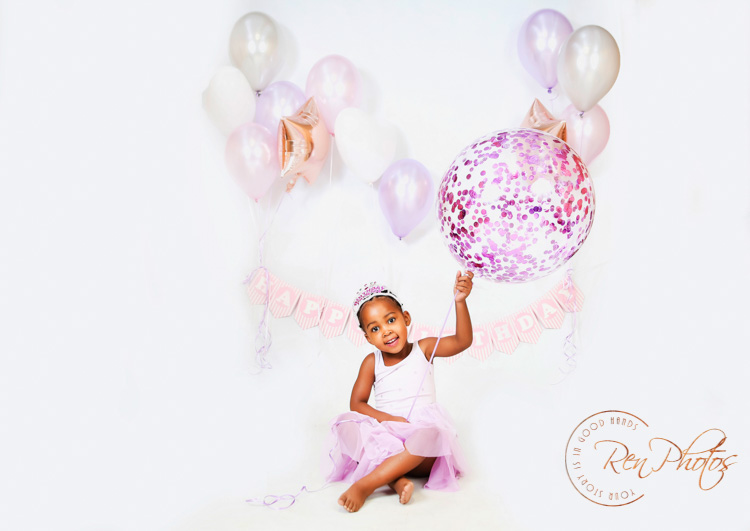 east rand studio photography -3rd birthday studio photoshoot